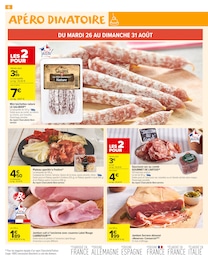 Prix et réduction Comté dans le prospectus Carrefour Market en cours Offre Comté dans le catalogue Carrefour Market du moment à la page 8
