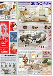 Sofa im Ostermann Prospekt "DAS ZUHAUSE DES WOHNENS" mit 12 Seiten (Bergisch Gladbach)