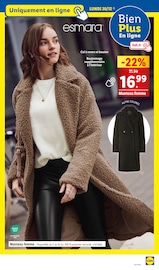 Manteau Femme Angebote im Prospekt "Le vrai prix des bonnes choses" von Lidl auf Seite 17