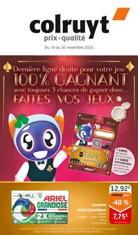 Promo Ariel dans le catalogue Colruyt du moment à la page 1