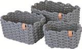 Aufbewahrungskorb-Set im Angebot bei Lidl in Stuttgart Aufbewahrungskorb-Set Angebote von Livarno bei Lidl Stuttgart für 12,99 €