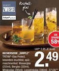 Becherserie Simple im Angebot bei hofmeister in Bietigheim-Bissingen Becherserie Simple Angebote von Schott Zwiesel bei hofmeister Bietigheim-Bissingen für 2,49 €