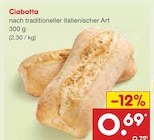 Ciabatta bei Netto Marken-Discount im Bad Essen Prospekt für 0,69 €