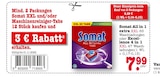 Aktuelle Geschirrspüler Angebote bei E center in Ludwigshafen (Rhein) Aktuelles Somat All in 1 extra XXL 63 Waschladungen oder Excel- le x ladungen Angebot bei E center in Ludwigshafen (Rhein) ab 6,49 €