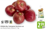 Bio Tafeläpfel Santana rot Angebot in Leutenbach Bio Tafeläpfel Santana rot im aktuellen Prospekt bei EDEKA in Leutenbach