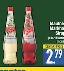 Holunderblüte oder Himbeere Sirup Angebote von Mautner Markhof bei E center Dachau für 2,79 €