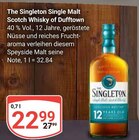 Single Malt Scotch Whisky of Dufftown im Angebot bei GLOBUS in Pirmasens Single Malt Scotch Whisky of Dufftown Angebote von The Singleton bei GLOBUS Pirmasens für 22,99 €