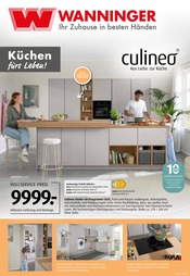 Aktueller Möbel Wanninger Prospekt mit Kuchen, "Küchen fürs Leben!", Seite 1