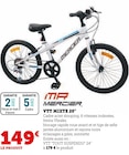 VTT MIXTE 20" - MP Mercier en promo chez Hyper U Saint-Raphaël à 149,00 €