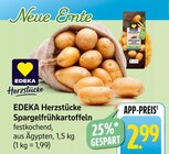 Aktuelle Kartoffeln Angebote bei EDEKA in Ludwigshafen (Rhein) Aktuelles Spargelfrühkartoffeln Angebot bei EDEKA in Ludwigshafen (Rhein) ab 2,99 €