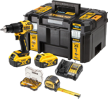 KIT PERCEUSE VISSEUSE À PERCUSSION 18V DEWALT - DEWALT en promo chez Tout Faire Niort à 299,00 €