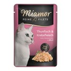Miamor Feine Filet Thunfisch & Krebs 100 g bei Zookauf im Damme Prospekt für 0,99 €