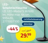 LED-Schreibtischleuchte im ROLLER Prospekt LED-Schreibtischleuchte von im aktuellen ROLLER Prospekt für 29,99 €