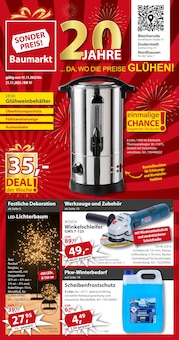 Sonderpreis Baumarkt Prospekt ... DA, WO DIE PREISE GLÜHEN! mit 21 Seiten