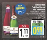 Sekt, Fruchtsecco oder Alkoholfrei Angebote von Rotkäppchen bei E center Bamberg für 0,99 €