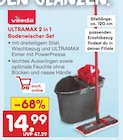 ULTRAMAX 2 in 1 Bodenwischer-Set von Vileda für 14,99 € bei Netto Marken-Discount im Angebot ULTRAMAX 2 in 1 Bodenwischer-Set von Vileda im aktuellen Netto Marken-Discount Prospekt