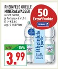 Mineralwasser Angebote von Rheinfels Quelle bei Marktkauf Bielefeld für 3,99 €