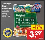 Thüringer Rostbratwurst Angebote von Wolf bei Netto Marken-Discount Delmenhorst für 3,29 €