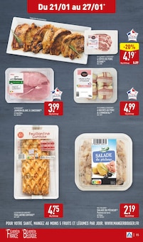 Promo Echine de porc dans le catalogue Aldi du moment à la page 18