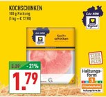 Marktkauf - Kochschinken Angebot im Prospekt Kochschinken bei Marktkauf im Prospekt "" für 1,79 €