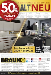 Aktueller BRAUN Möbel-Center Prospekt für Freudenstadt mit  Seiten