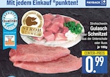 Gulasch im EDEKA Prospekt Gulasch von Strohschwein im aktuellen EDEKA Prospekt für 0,99 €