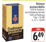 prodomo Kaffee Angebote von Dallmayr bei nah und gut Würzburg für 6,49 €