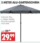 Wreesmann Großschirma - ALU-GARTENSCHIRM Angebot im Prospekt ALU-GARTENSCHIRM bei Wreesmann im Großschirma Prospekt für 29,99 €