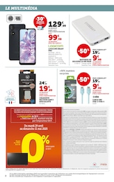 Prix et réduction Tablette Tactile dans le prospectus Super U en cours Offre Tablette Tactile dans le catalogue Super U du moment à la page 8