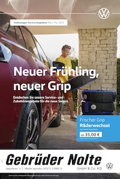 Volkswagen Prospekt "Neuer Frühling, neuer Grip" für Hemer, 1 Seite, 01.03.2025 - 31.05.2025