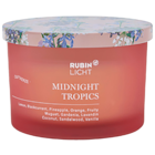 Midnight Tropics 3-Docht Duftkerze von Rubin Licht im aktuellen Rossmann Prospekt für 5,39 €