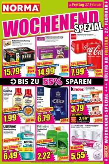 Cola im aktuellen Norma Prospekt (Weimar) Cola im Norma Prospekt "Mehr fürs Geld" mit 20 Seiten (Weimar)