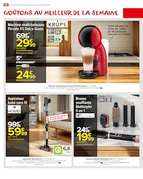 Prix et réduction Aspirateur Balai dans le prospectus Carrefour Market en cours Offre Aspirateur Balai dans le catalogue Carrefour Market du moment à la page 60