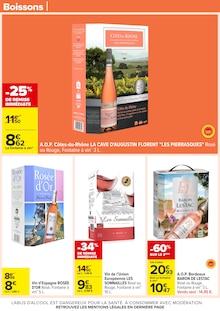 Promotion Cellier Des Dauphins dans le prospectus Carrefour, valable du 15/07/2025 au 28/07/2025 Promo Cellier Des Dauphins dans le catalogue Carrefour du moment à la page 56