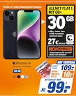 Aktuelles iPhone 14 Angebot bei expert in Bielefeld ab 99,00 €