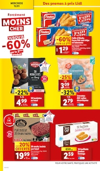 Promo Crevettes Décortiquées Surgelées dans le catalogue Lidl du moment à la page 16