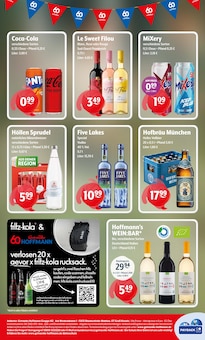 Coca Cola im Getränke Hoffmann Prospekt "Aktuelle Angebote" mit 9 Seiten (Amberg)