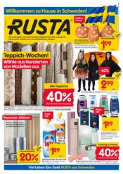 Rusta Möbel & Einrichtung Prospekt der aktuellen Woche mit 16 Seiten, gültig von 26.09.2026 bis 02.10.2026, in Rothenstein und Umgebung Aktueller Rusta Möbel & Einrichtung Prospekt in Rothenstein und Umgebung, "Willkommen zu Hause in Schweden!" mit 16 Seiten, 26.09.2026 - 02.10.2026