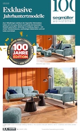 Couch im Segmüller Prospekt in Kaufbeuren Aktueller Segmüller Prospekt mit Couch, "SENSATIONELLE JAHRHUNDERT ANGEBOTE", Seite 4