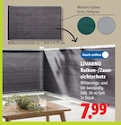 Balkon-/Zaun-Sichtschutz Angebote von LIVARNO bei Lidl Jena für 7,99 €