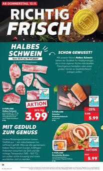 Schweinefleisch im Kaufland Prospekt "KNÜLLER" mit 62 Seiten (Remscheid)