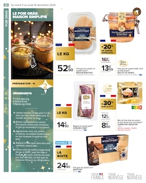 Offre Foie Gras Cru dans le catalogue Carrefour du moment à la page 52