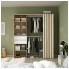 Kit dressing "basilis" chêne clair/blanc - Brico Dépôt à Saint-Denis Kit dressing "basilis" chêne clair/blanc en promo chez Brico Dépôt Saint-Denis à 99,90 €