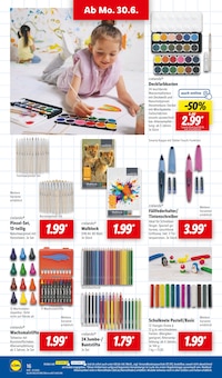 Wachsmalstift Angebot im aktuellen Lidl Prospekt auf Seite 26