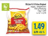 1-2-3 Frites Original im Angebot bei diska in Plauen 1-2-3 Frites Original Angebote von McCain bei diska Plauen für 1,49 €