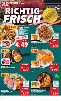 Schnitzel im Kaufland Prospekt "KNÜLLER" mit 66 Seiten (Hamburg)