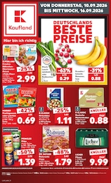 Kaufland Prospekt für Gießen mit 66 Seiten Kaufland Prospekt für Gießen: "Hier bin ich richtig", 66 Seiten, 10.09.2026 - 16.09.2026
