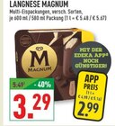 Magnum Angebote von Langnese bei Marktkauf Dülmen für 2,99 €