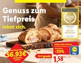 Schinken-Käse-Croissant bei Lidl im Angebot Schinken-Käse-Croissant im aktuellen Lidl Prospekt