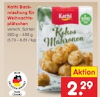 Backmischung für Weihnachtsplätzchen von Kathi für 2,29 € bei Netto Marken-Discount im Angebot Backmischung für Weihnachtsplätzchen von Kathi im aktuellen Netto Marken-Discount Prospekt